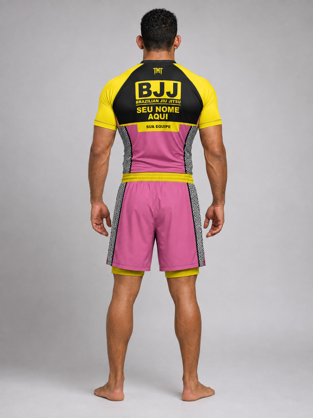 RASHGUARD + SHORT NO GI - TMT YELPIN JIU JITSU