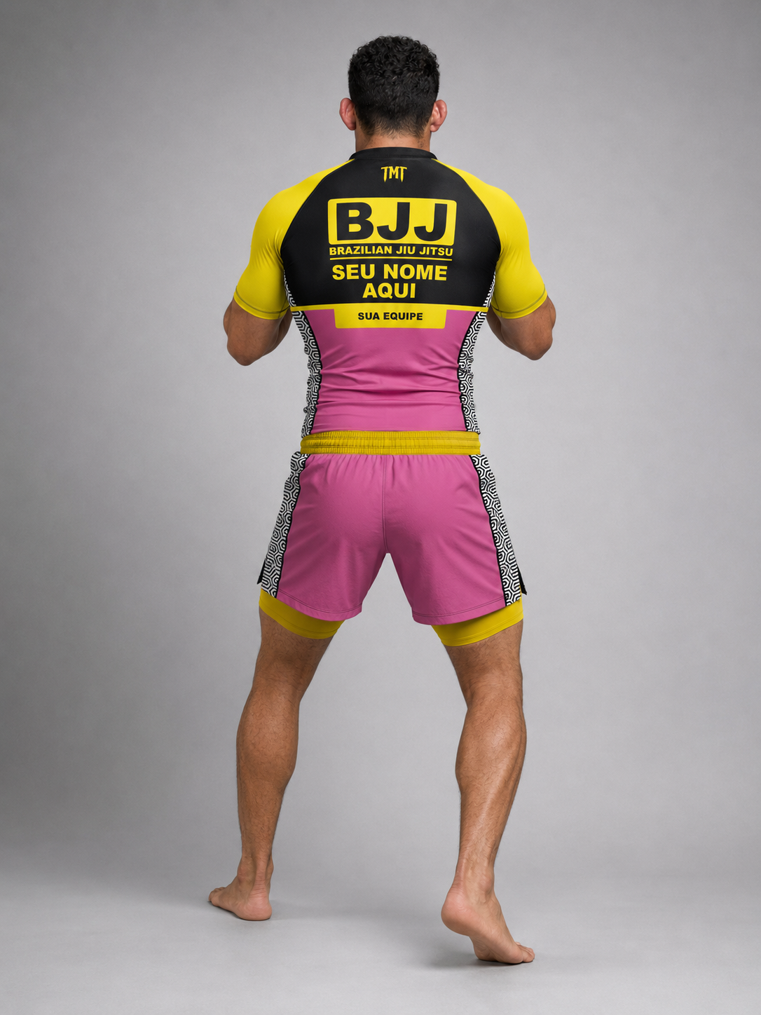 RASHGUARD + SHORT NO GI - TMT YELPIN JIU JITSU