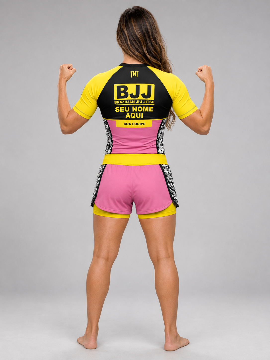 RASHGUARD + SHORT NO GI - TMT YELPIN JIU JITSU
