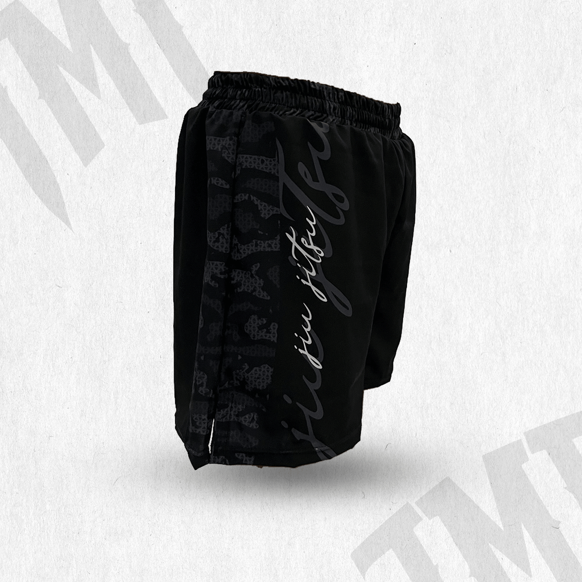 RASHGUARD + BERMUDA NOGI CAMUFLAGE BLACK