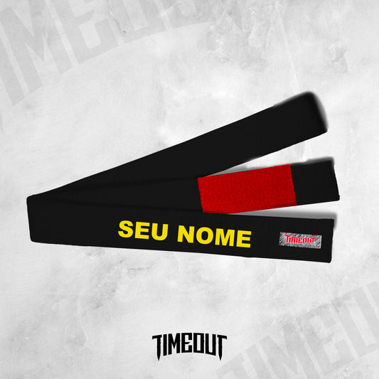 Faixa Preta BJJ - Personalizada