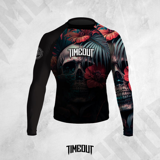 Rashguard Skull Jungle